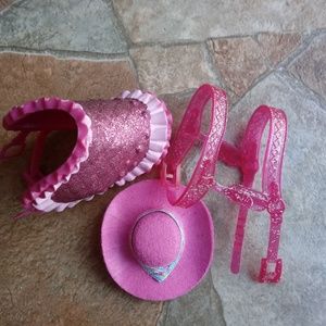 Barbie Pink Horse Accessories